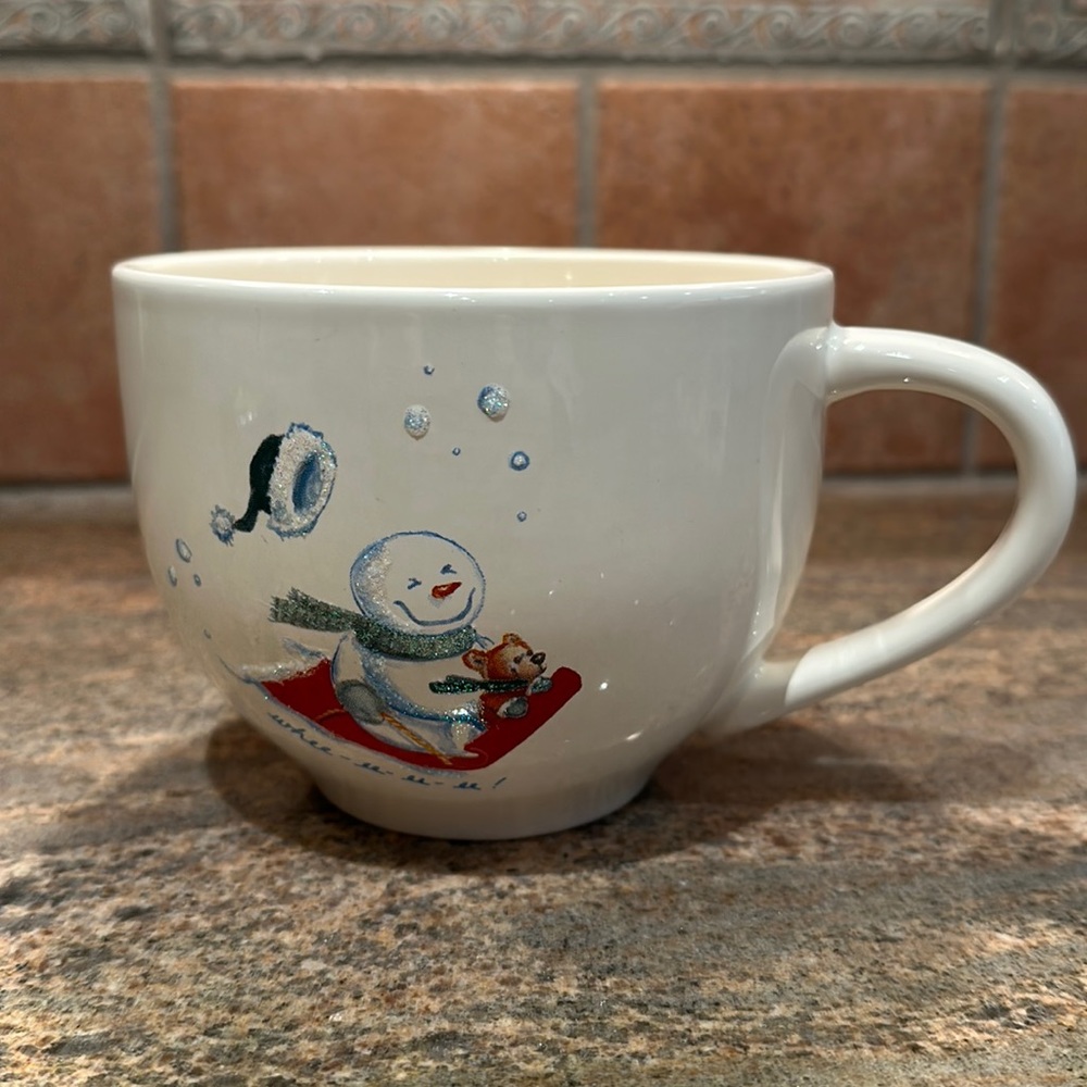 Bath & Body Works Snowman Mug